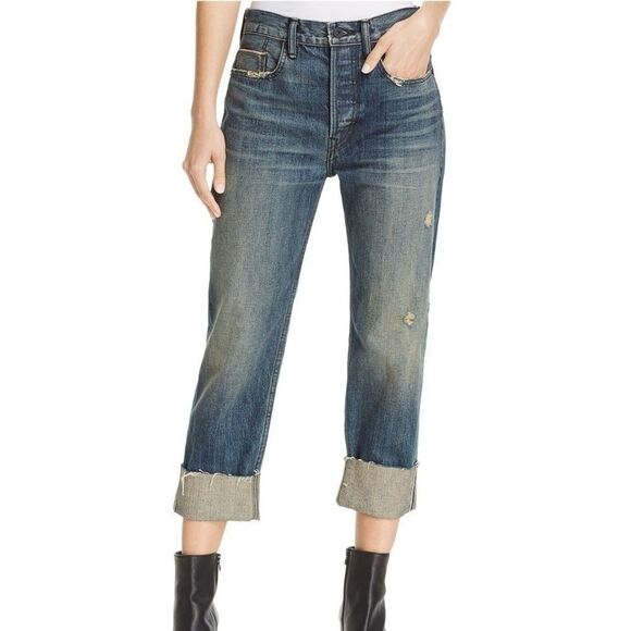 Vince | Union Cuffed Slouch Jeans - Picture 2 of 5